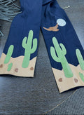 Desert scenery khaki